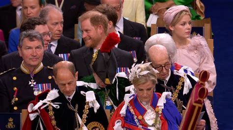 prince harry coronation ceremony pictures